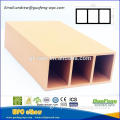 Wood plastic composite pavilion beam